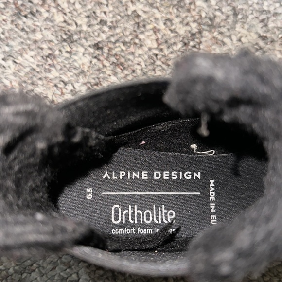 Alpine Design Ortholite Women’s Black Ankle Boots - Picture 9 of 9